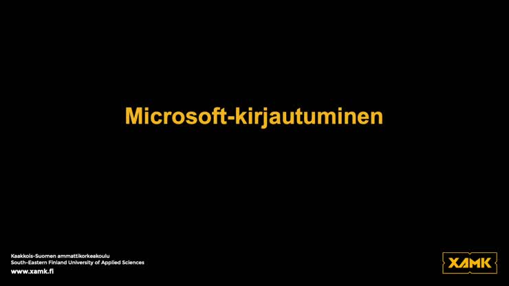 <span class="match">Microsoft</span>-kirjautumisvideo
